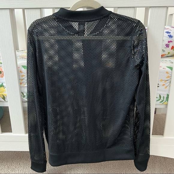 Victoria Secret Sport Black Mesh Jacket - Picture 5 of 7